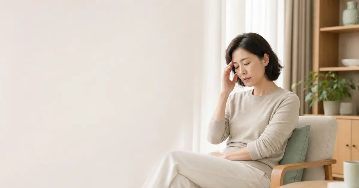 아산 만성 두통 증상과 치료를 설명하는 대표 이미지